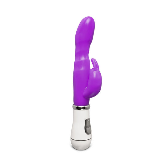 Slim GSpot Twelve Speed Rabbit Vibrator Purple