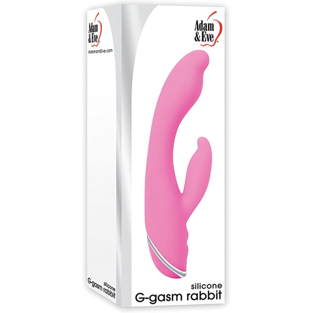 Adam And Eve Silicone G-Gasm Rabbit Vibrator