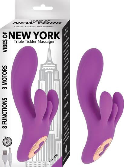 Vibes Of New York Triple Tickler-Massagegerät