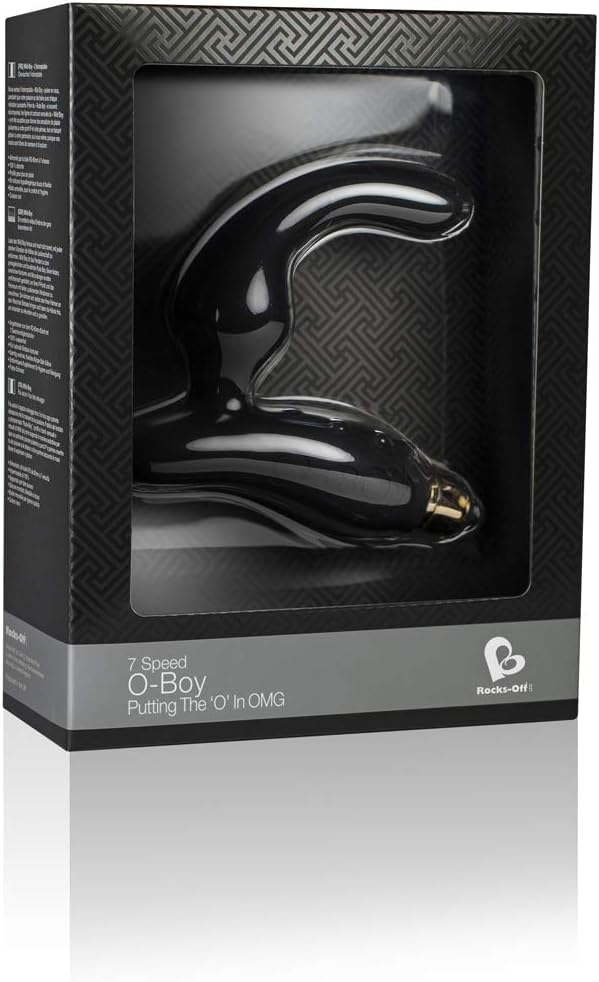 Rocks Off OBoy 7 Prostate Massager Black