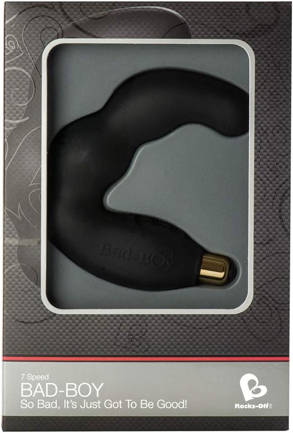 Rocks Off 7 Speed Bad Boy Black Prostate Massager