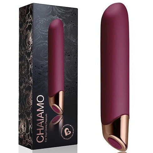 Rocks Off Chaiamo Burgundy Rechargeable Vibrator