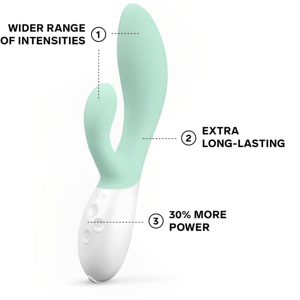 Lelo Ina 3 Dual Action Massager Seaweed