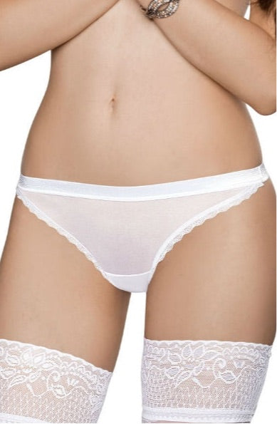 Roza Malani White Thong