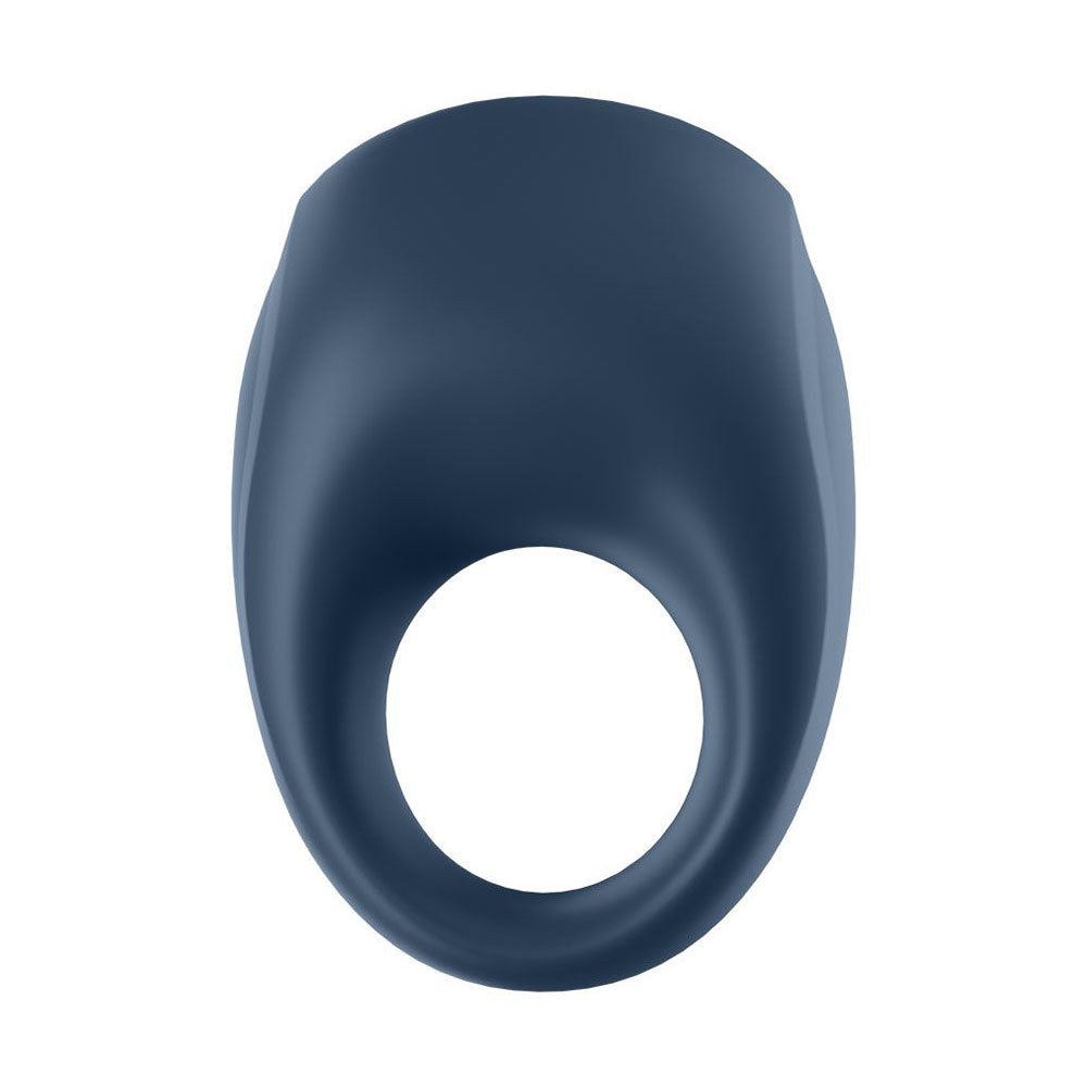 Satisfyer App Enabled Strong One Cock Ring Blue - APLTD
