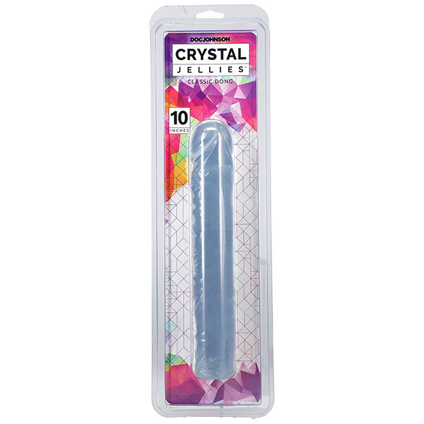 Crystal Jellies 10 Inch Dong Clear - APLTD