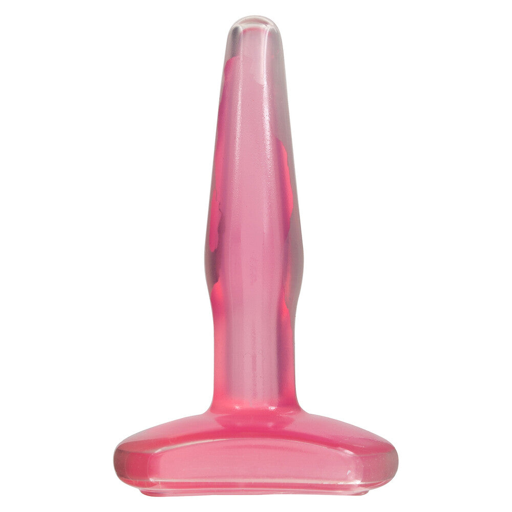 Crystal Jellies Small Butt Plug Pink - APLTD