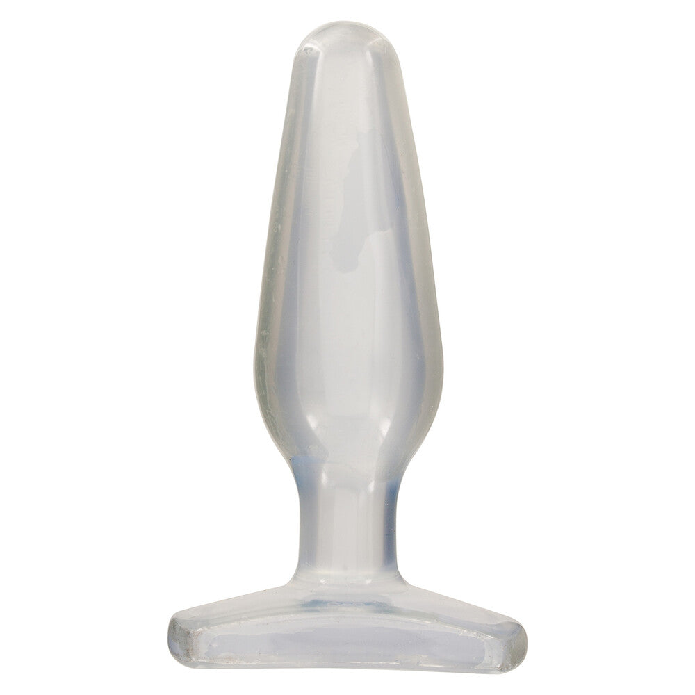 Crystal Jellies Medium Butt Plug Clear - APLTD