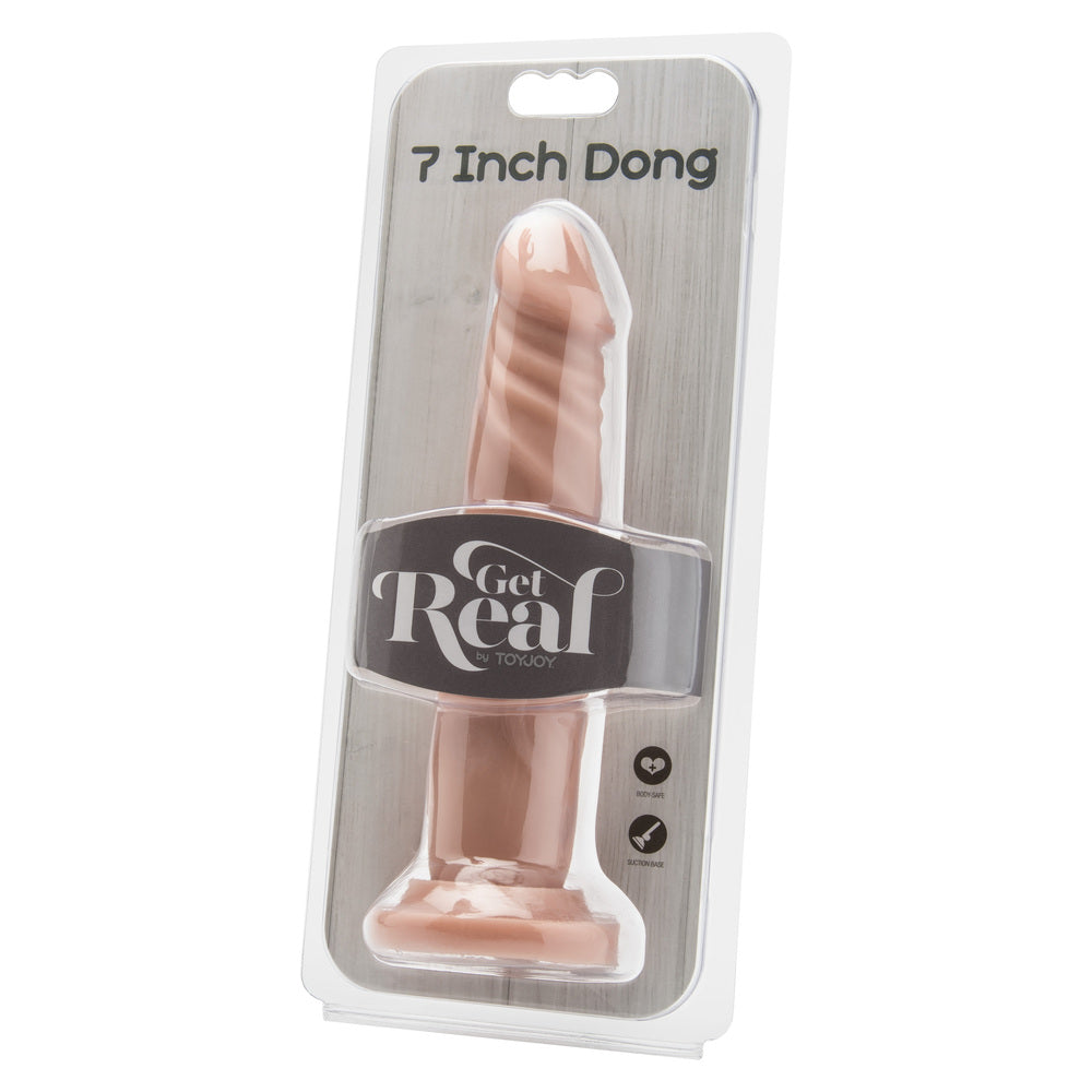 ToyJoy Get Real 7 Inch Dong Flesh Pink - APLTD