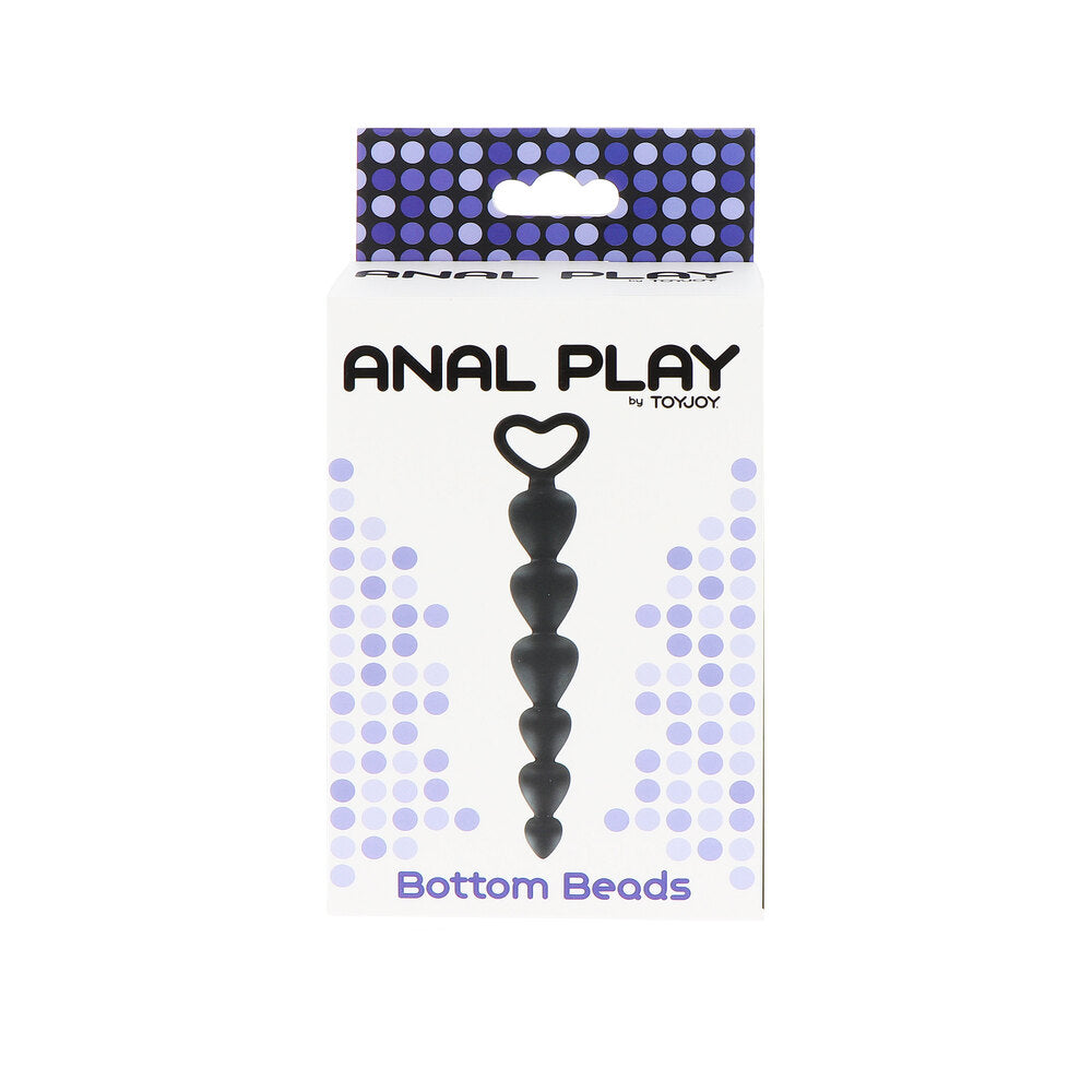 ToyJoy Anal Play Bottom Beads Black - APLTD