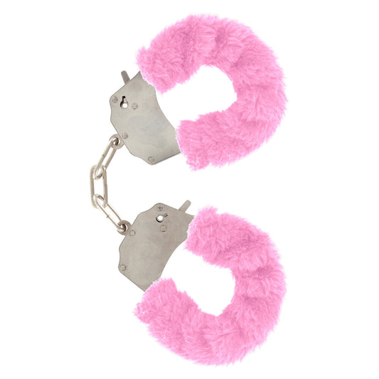 ToyJoy Furry Fun Wrist Cuffs Pink - APLTD