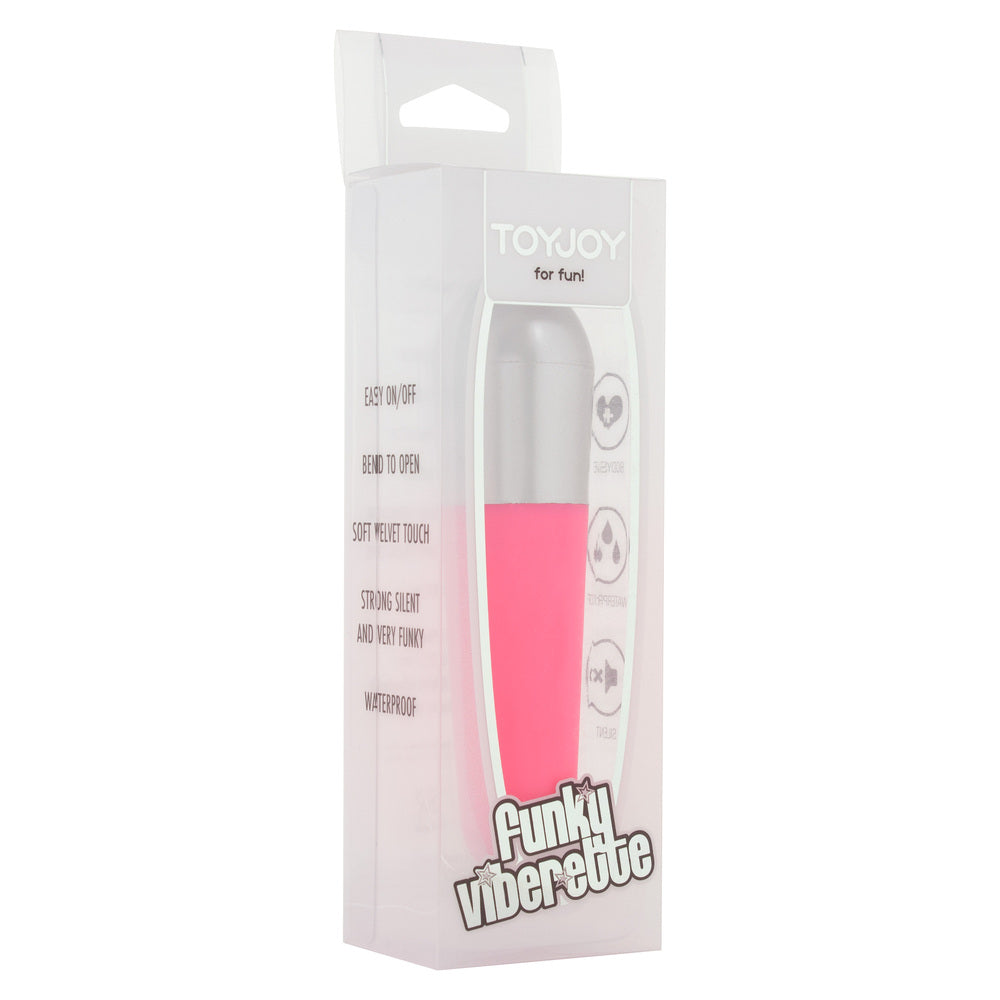 ToyJoy Funky Viberette Mini Vibrator Pink - APLTD