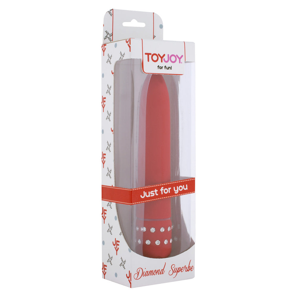 ToyJoy Diamond Red Superbe Mini Vibrator - APLTD