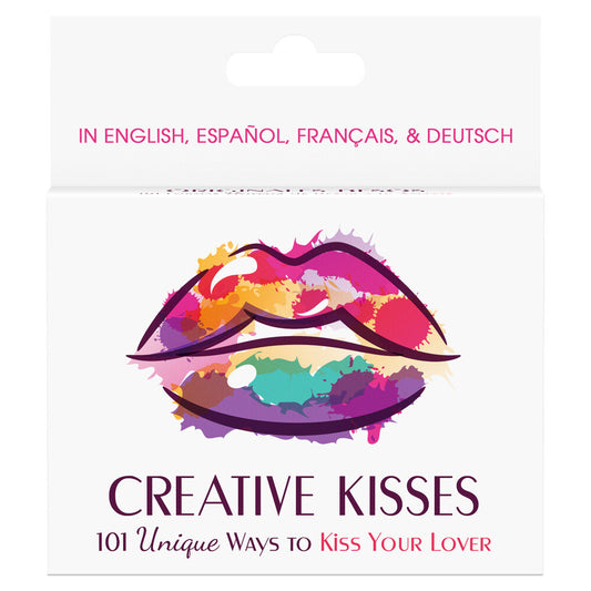 Kreatives Kisses-Kartenspiel
