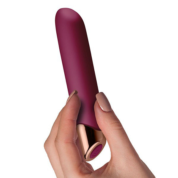 Rocks Off Chaiamo Burgundy Rechargeable Vibrator - APLTD