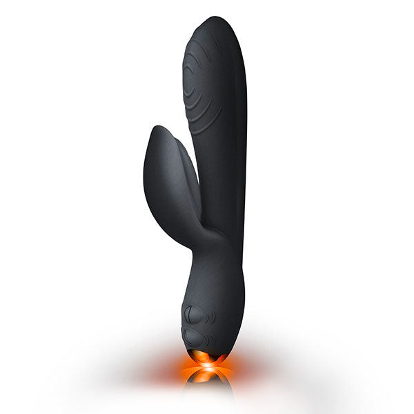 Rocks Off Everygirl Black Rechargeable Rabbit Vibrator - APLTD