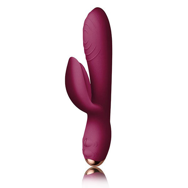 Rocks Off Everygirl Burgundy Rechargeable Rabbit Vibrator - APLTD