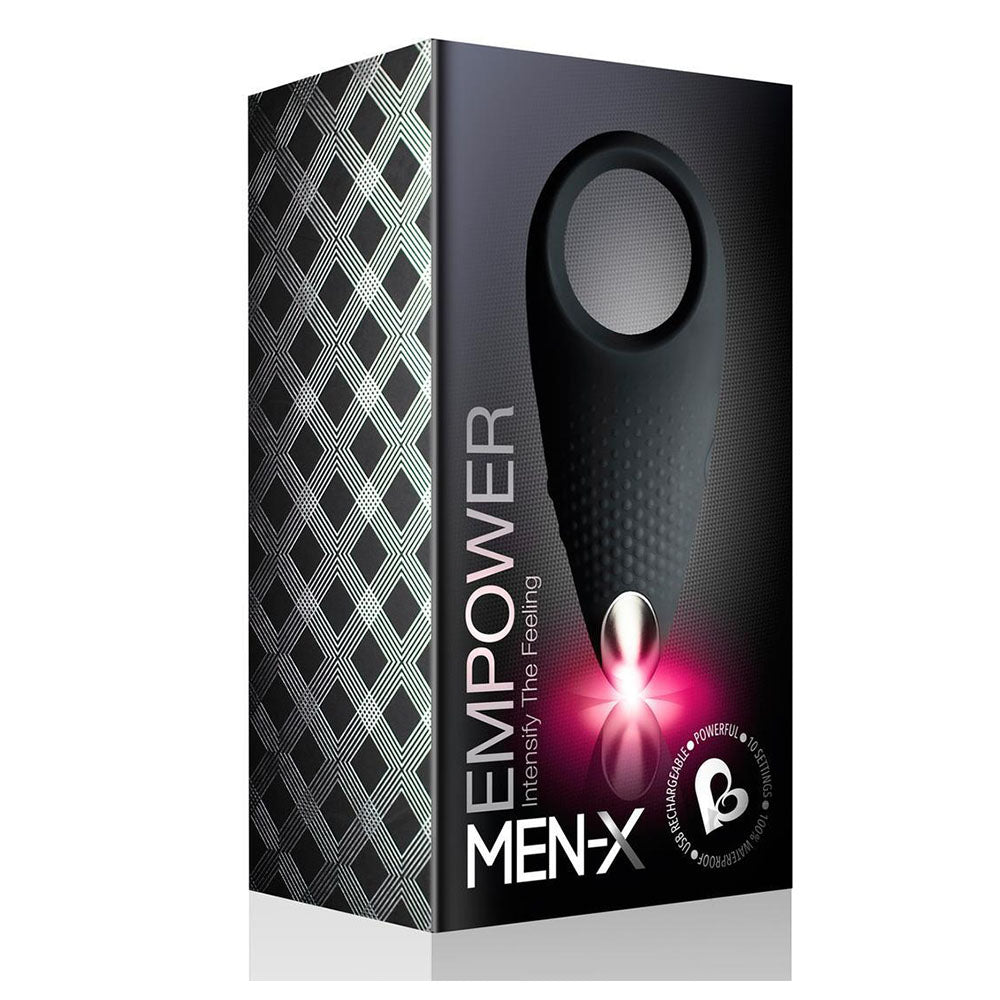 Rocks Off Empower MenX Cockring Black - APLTD