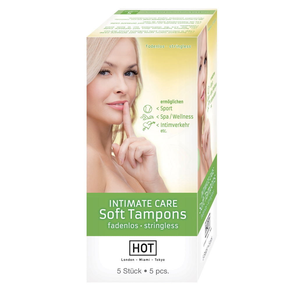 Intimate Care Soft Tampons 5 Pieces - APLTD