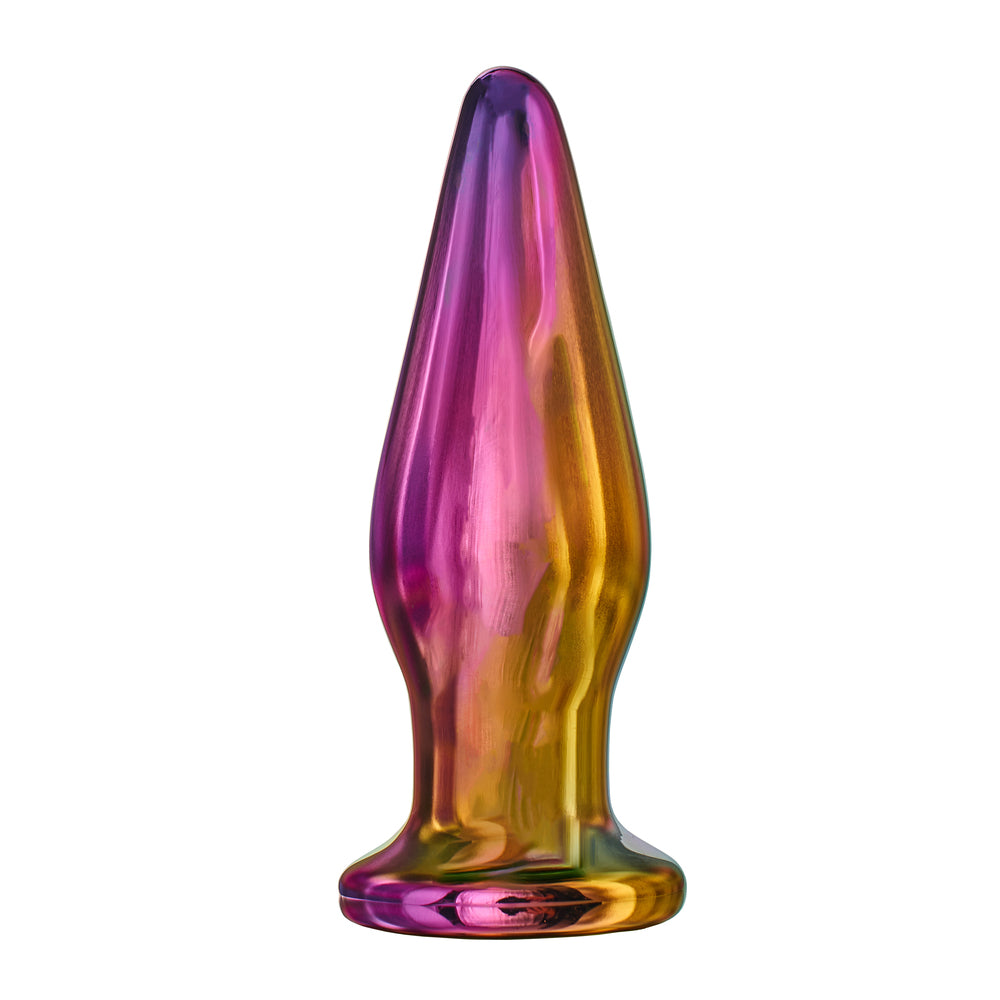 Glamour Glass Remote Control Tapered Butt Plug - APLTD