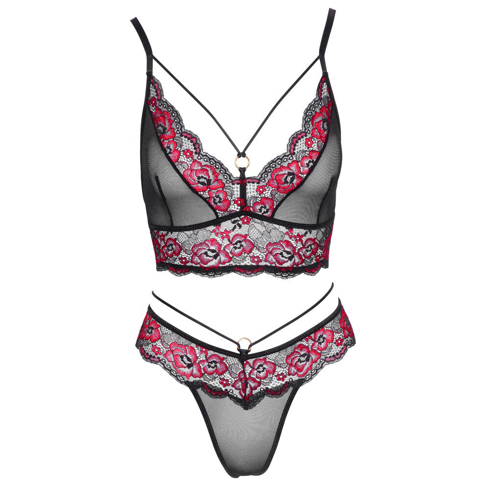 Cottelli Matching Lace Bra And String - APLTD