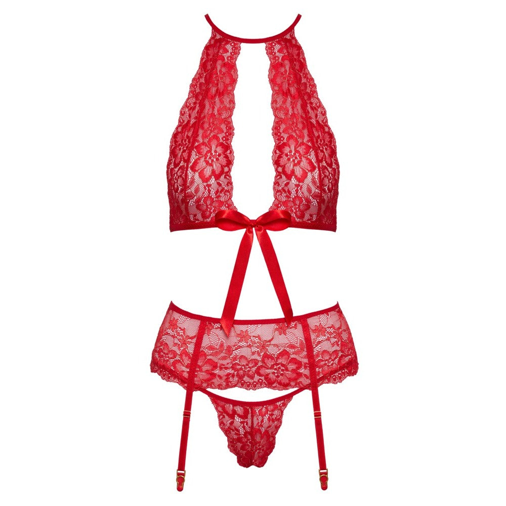 Kissable Halterneck Set Red