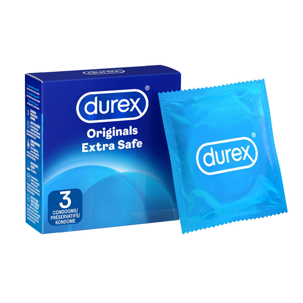 Durex Extra Safe Regular Fit Condoms 3 Pack - APLTD
