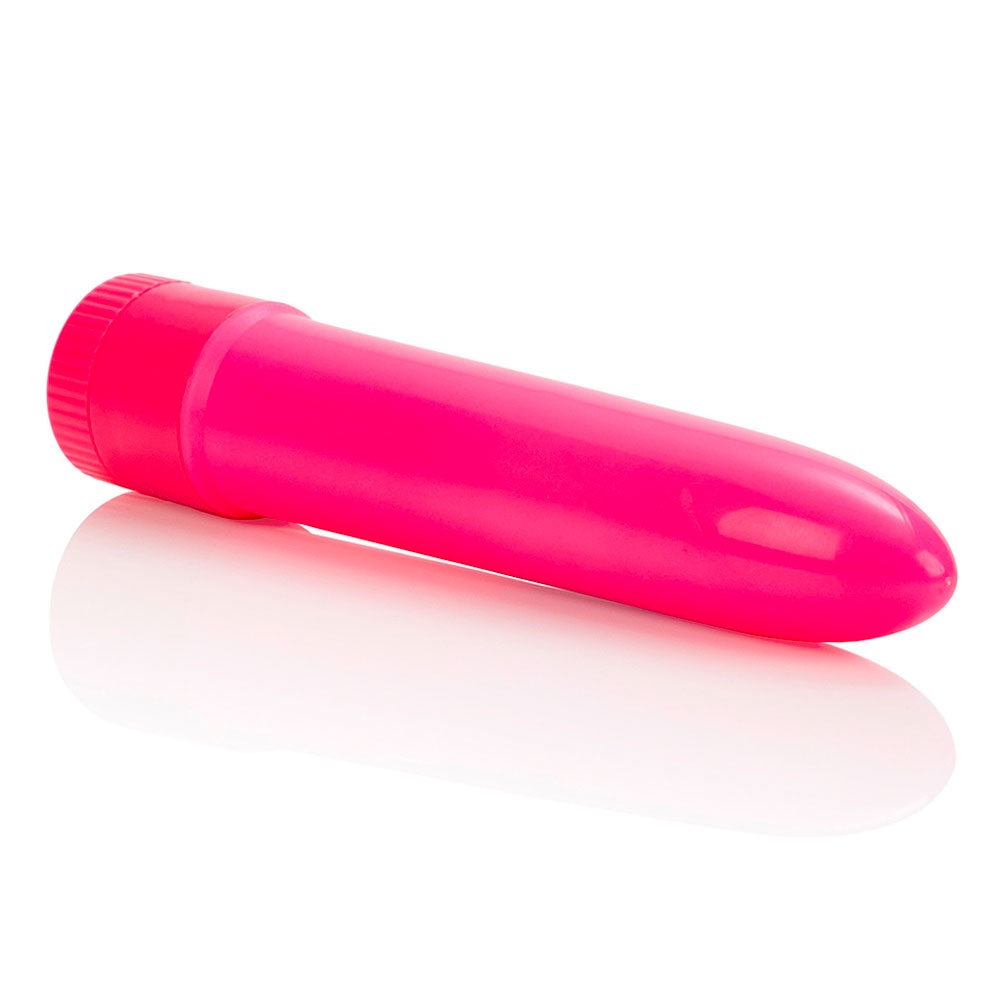Neon Pink Multi Speed Mini Vibrator - APLTD