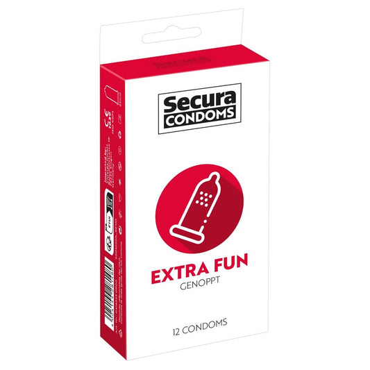 Secura Kondome, 12Er-Pack, Extra Spaß