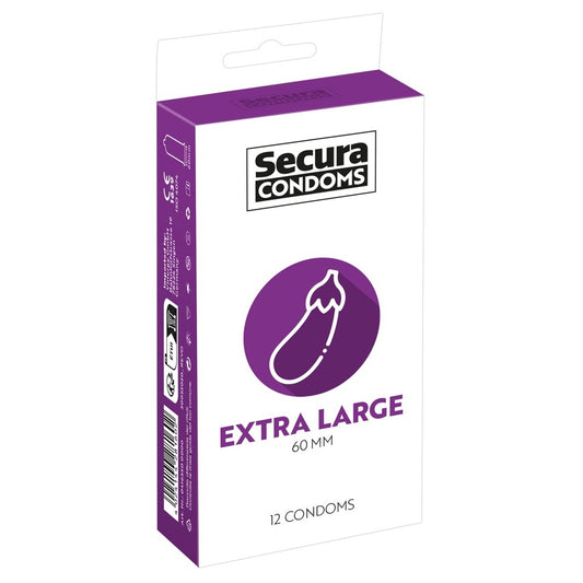 Secura Kondome, 12Er-Pack, Extra Groß
