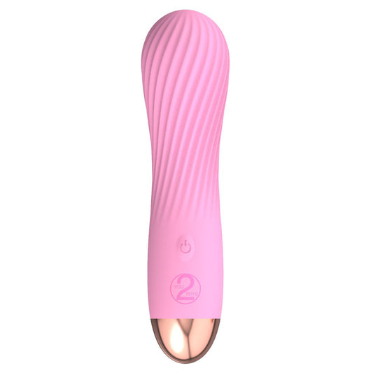 Cuties Silk Touch Rechargeable Mini Vibrator Pink - APLTD