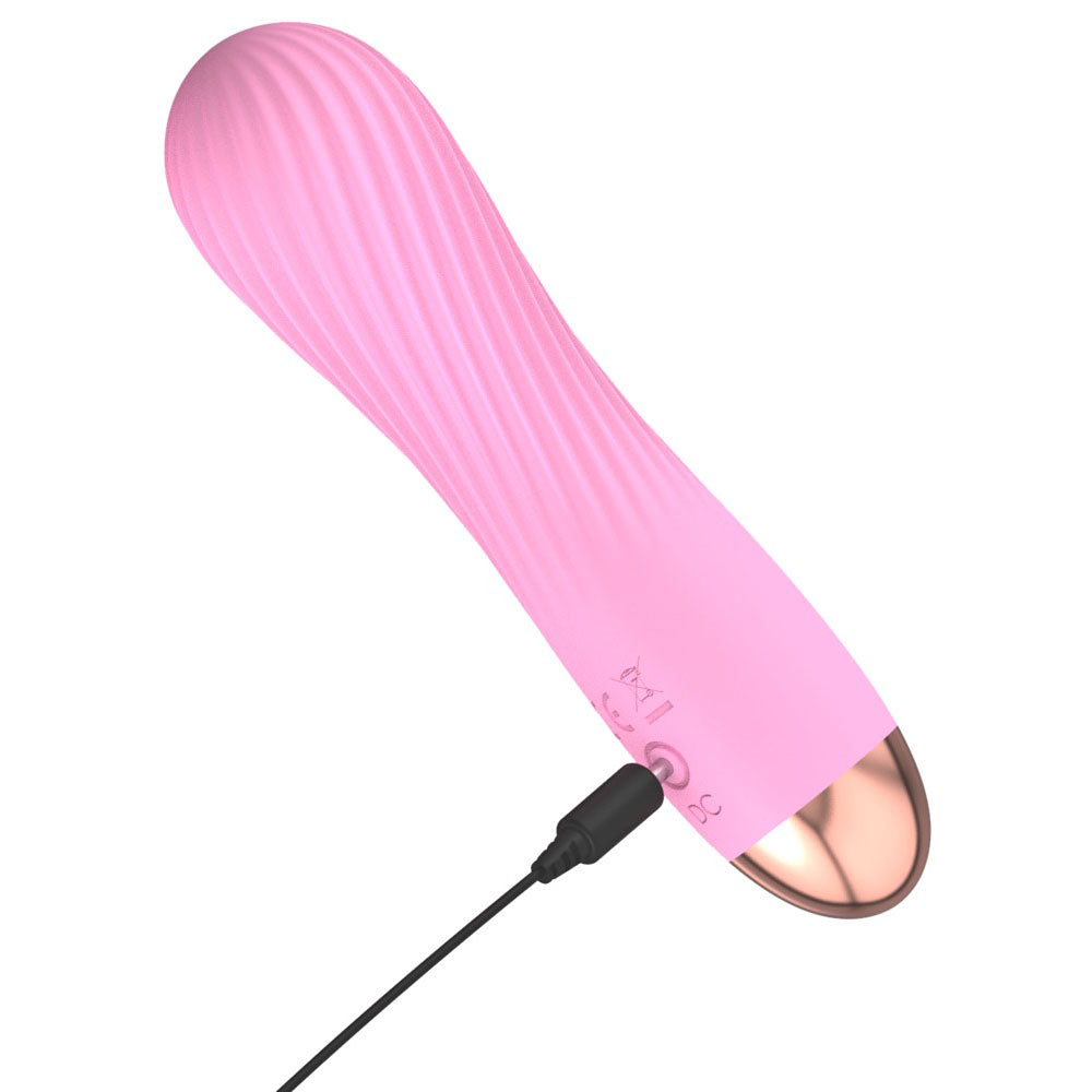 Cuties Silk Touch Rechargeable Mini Vibrator Pink - APLTD