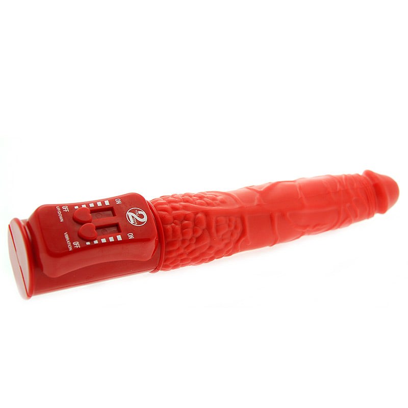 Red Push Standard Vibrator - APLTD