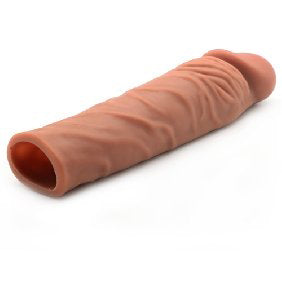 Penis Extender 7.4 Inches Flesh Brown - APLTD