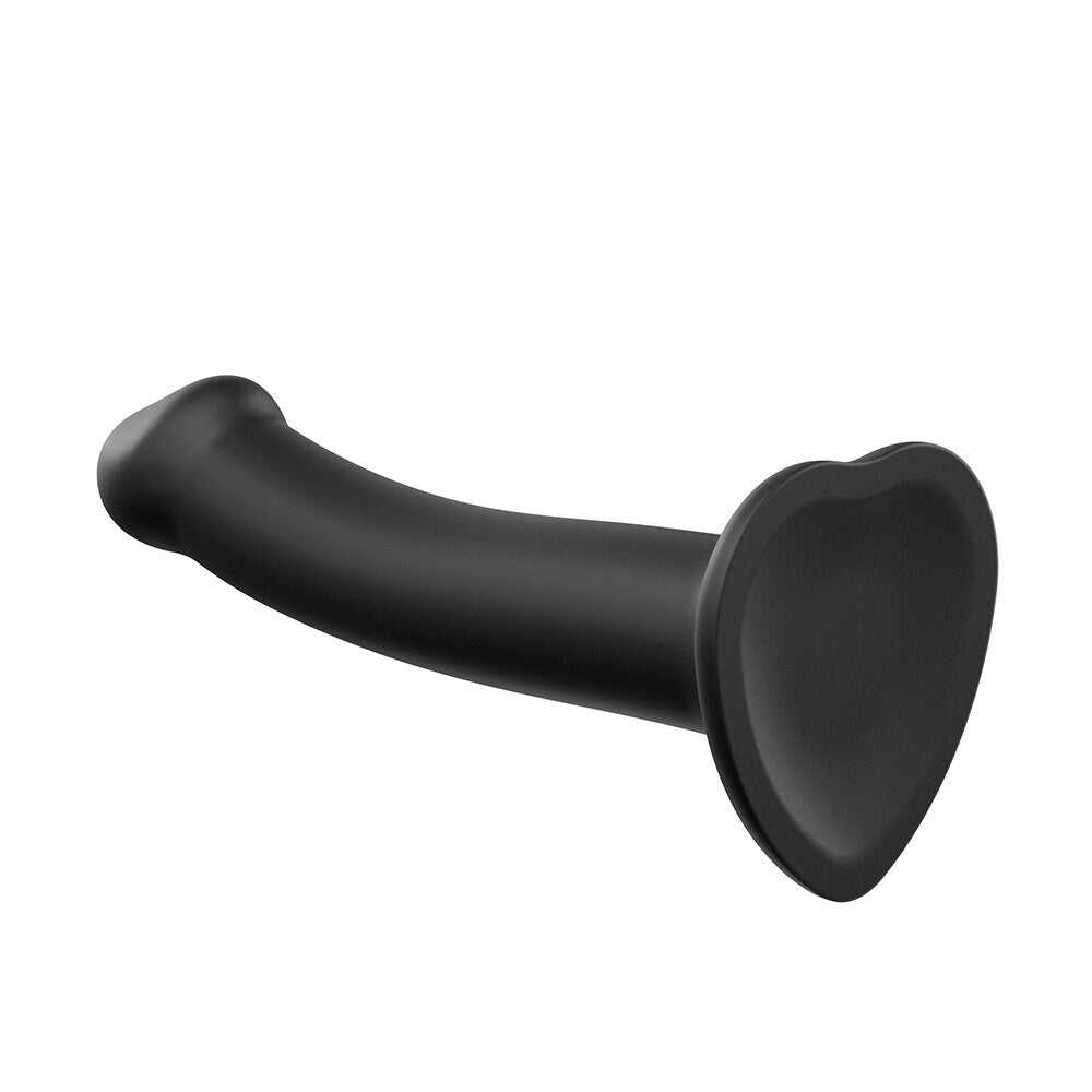 Strap On Me Silicone Dual Density Bendable Dildo XLarge Black - APLTD