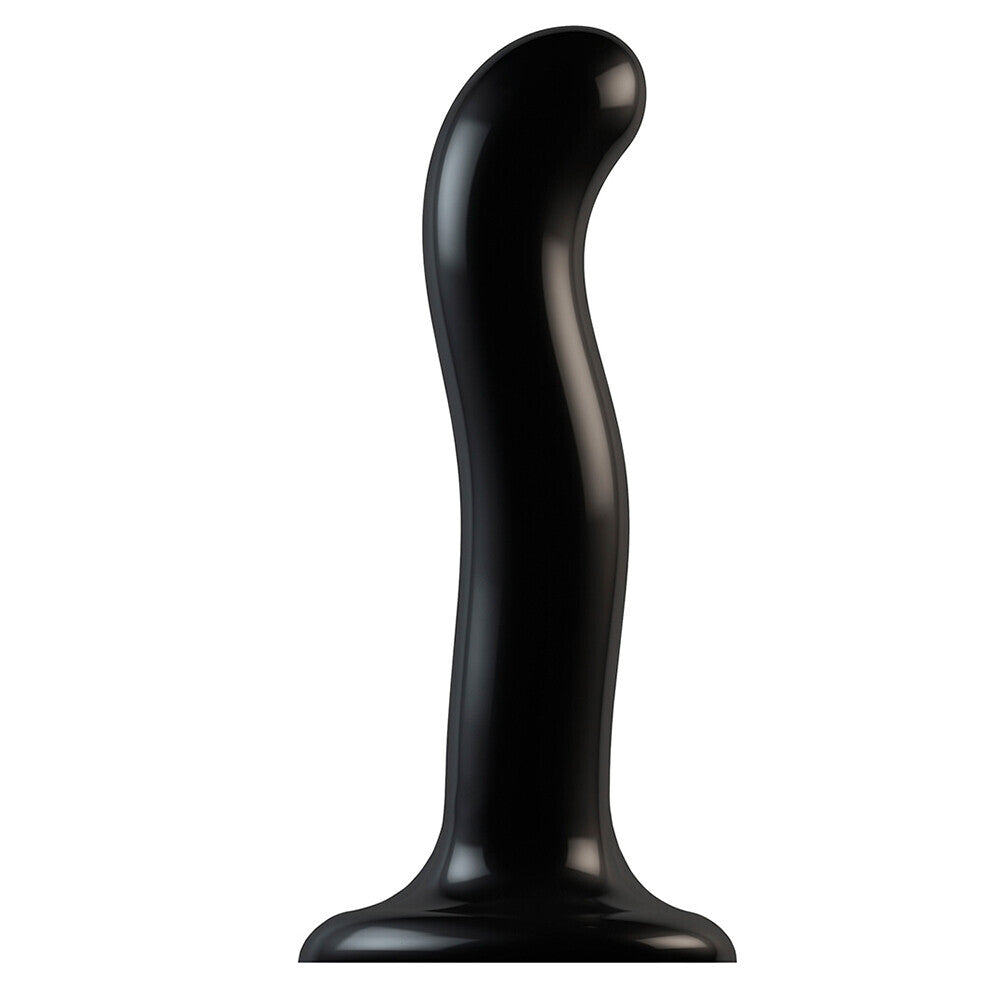 Strap On Me Prostate and G Spot Curved Dildo Small Black - APLTD