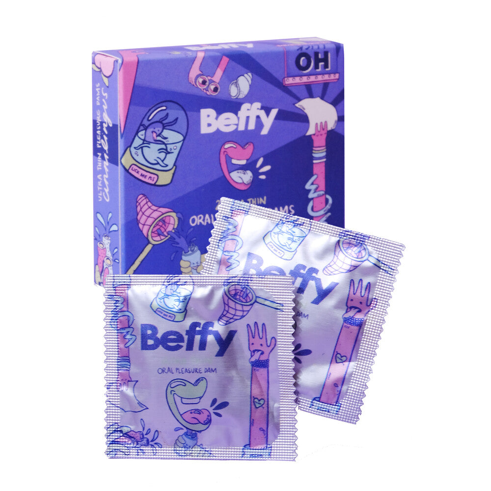 Beffy Ultra Thin Oral Pleasure Dams 2 Pieces - APLTD