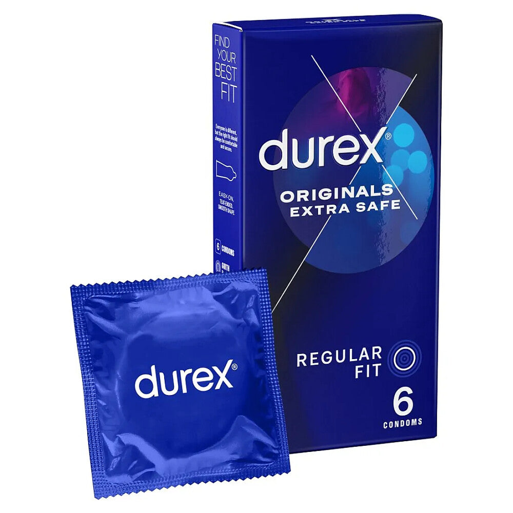 Durex Extra Safe Regular Fit Condoms 6 Pack - APLTD