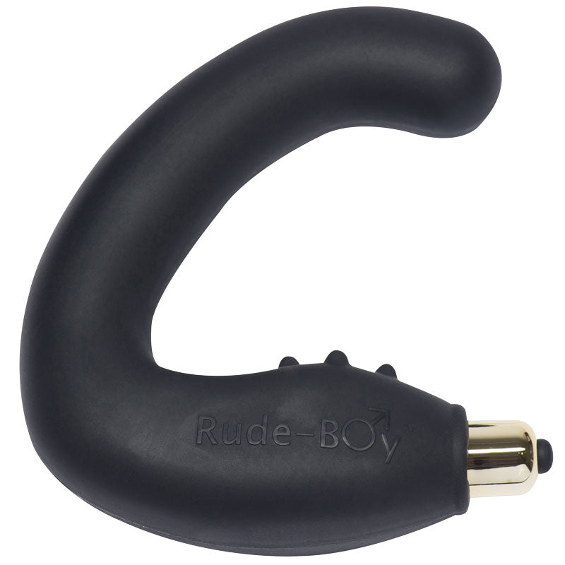 Rocks Off 7 Speed Rude Boy Black Prostate Massager - APLTD