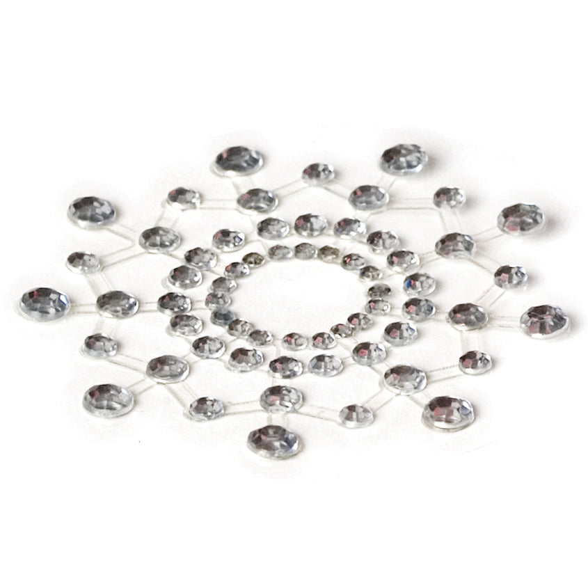 Bijoux Indiscrets Mimi Rhinestone Pasties Silver - APLTD