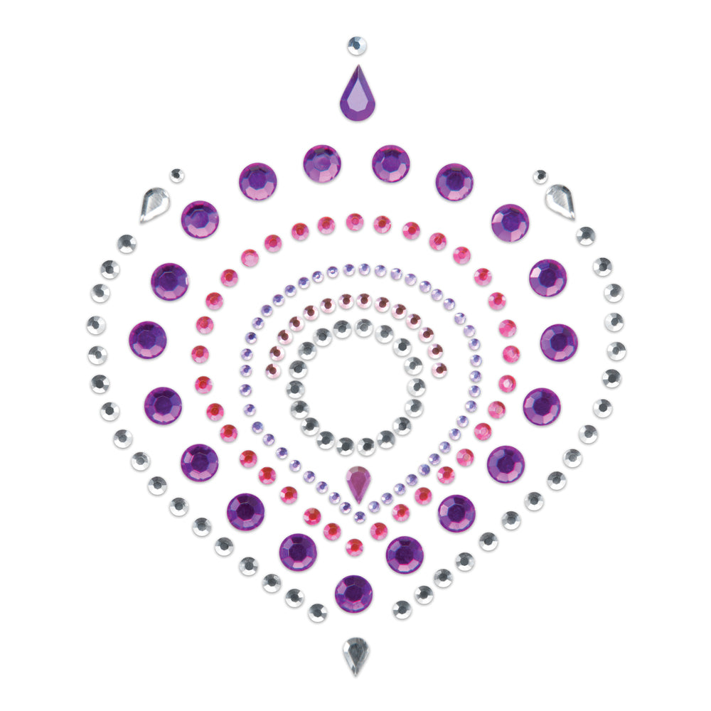 Bijoux Indiscrets Flamboyant Rhinestone Jewellery Purple Pink - APLTD