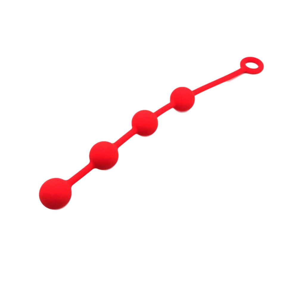 Red Quartet Anal Balls 3cm - APLTD