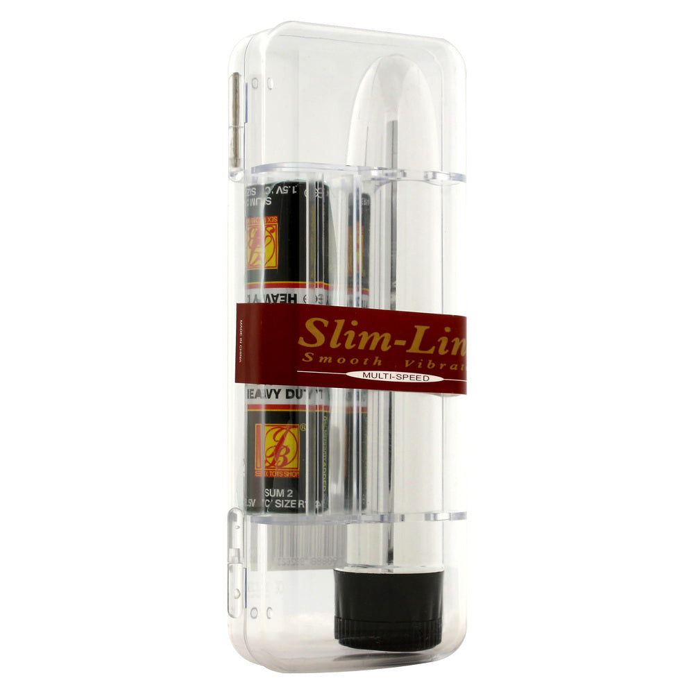 Slimline Smooth Multi Speed Vibrator Silver - APLTD