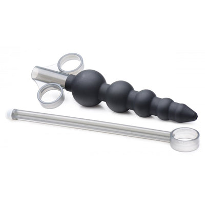 Master Series Silicone Graduated Beads Lube Launcher - APLTD