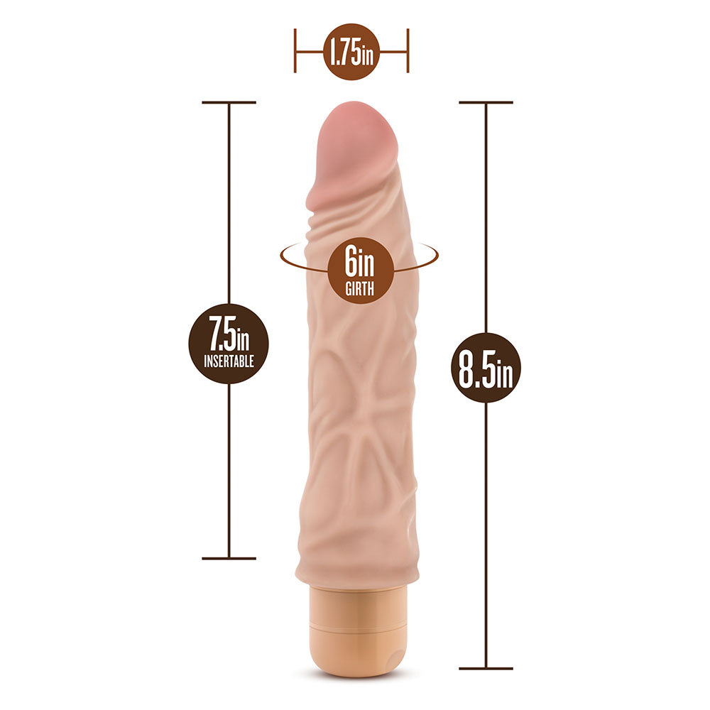 Dr. Skin Cock Vibe 10 Vibrating Dildo 8.5 Inches - APLTD