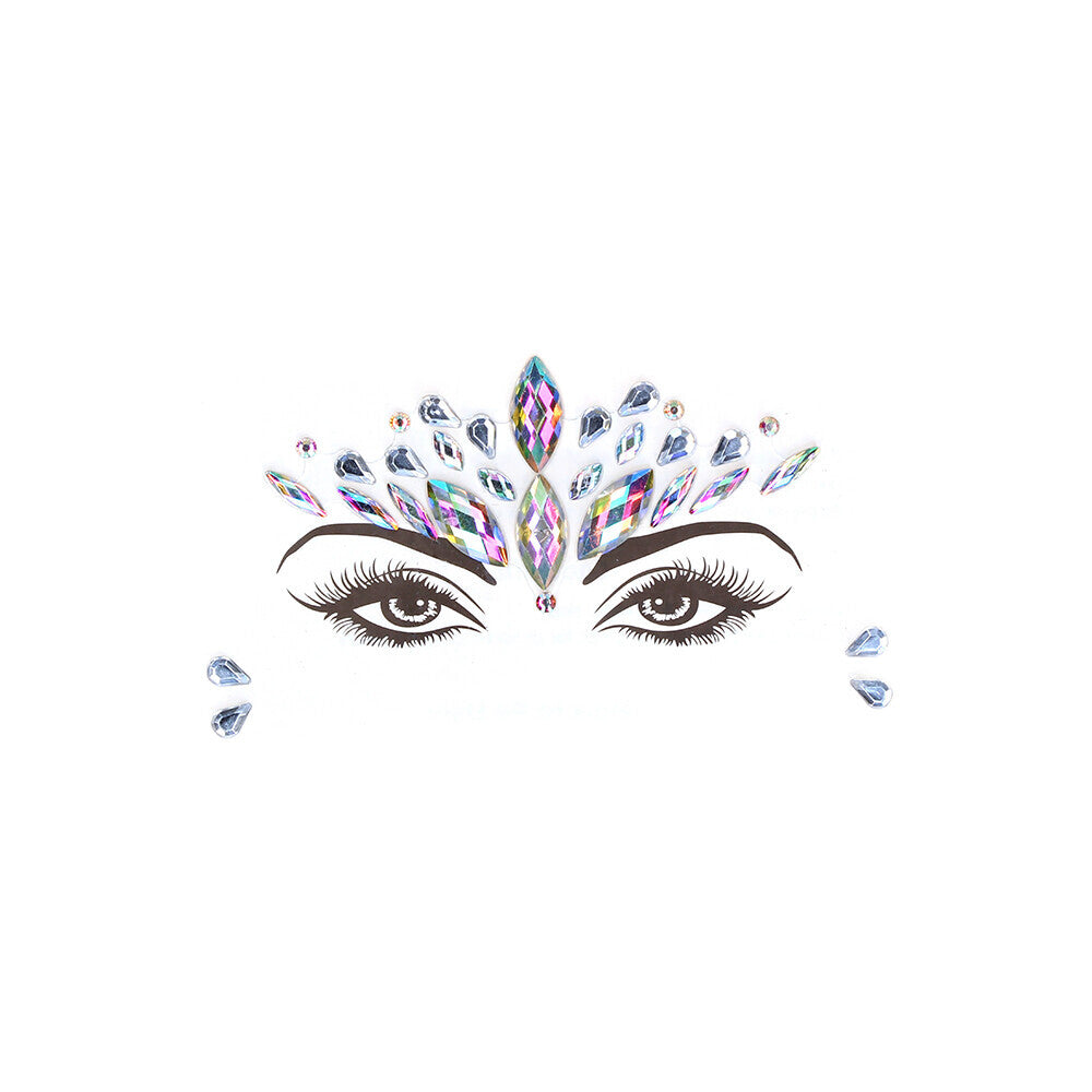 Le Desir Dazzling Crowned Face Bling Sticker - APLTD