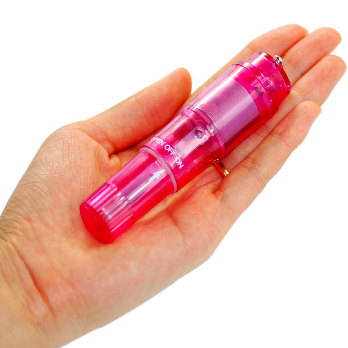 Pink Powerful Pocket Mini Vibrator - APLTD