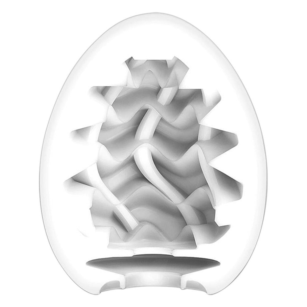 Masturbateur en forme d'œuf Tenga Wavy 2
