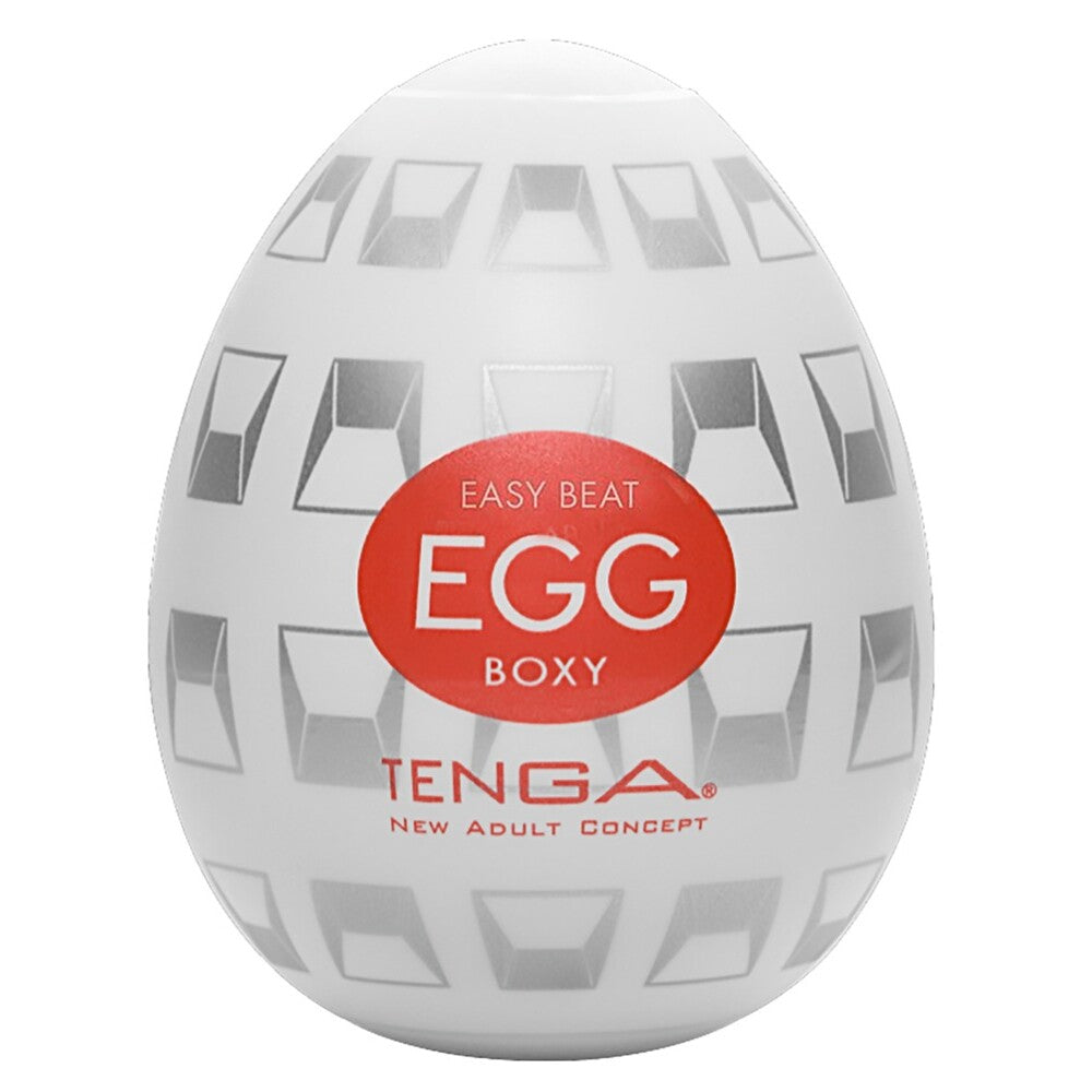 Boxy Egg Masturbator von Tenga