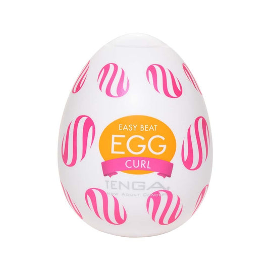 Tenga Curl Egg Masturbator - APLTD